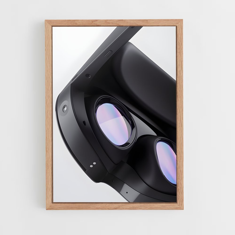 Poster Vision Futuriste – affiche Consoles (vue 4)